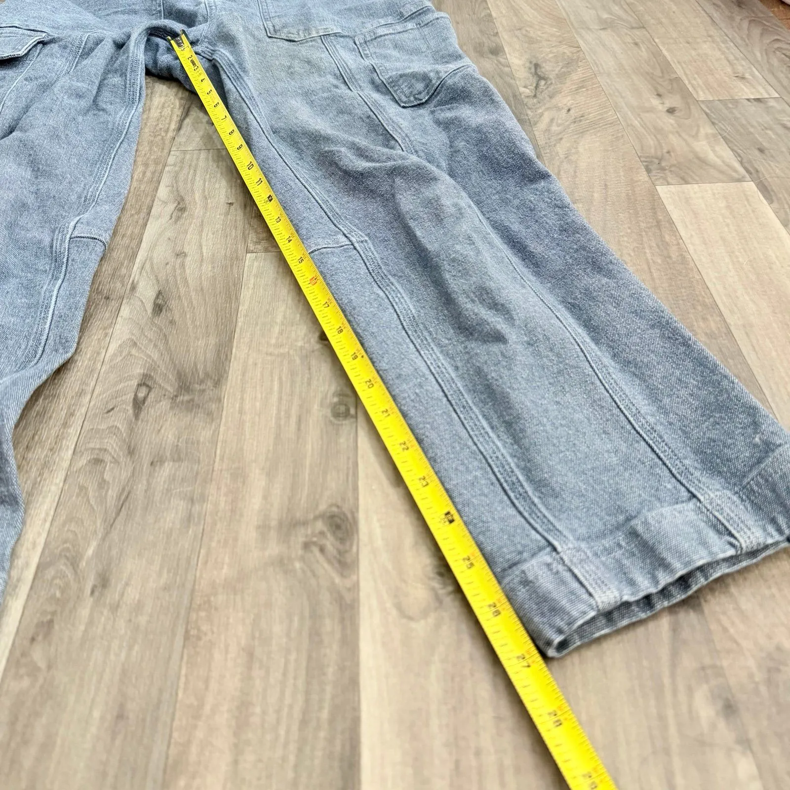 Duluth Trading Co cotton cargo pants Blue Size 10 - Image 4