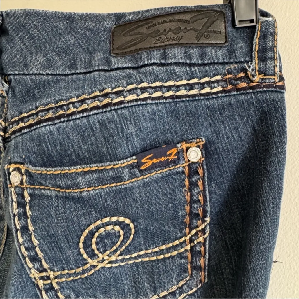 Seven7  Classic Blue Ankle Jeans - Image 6