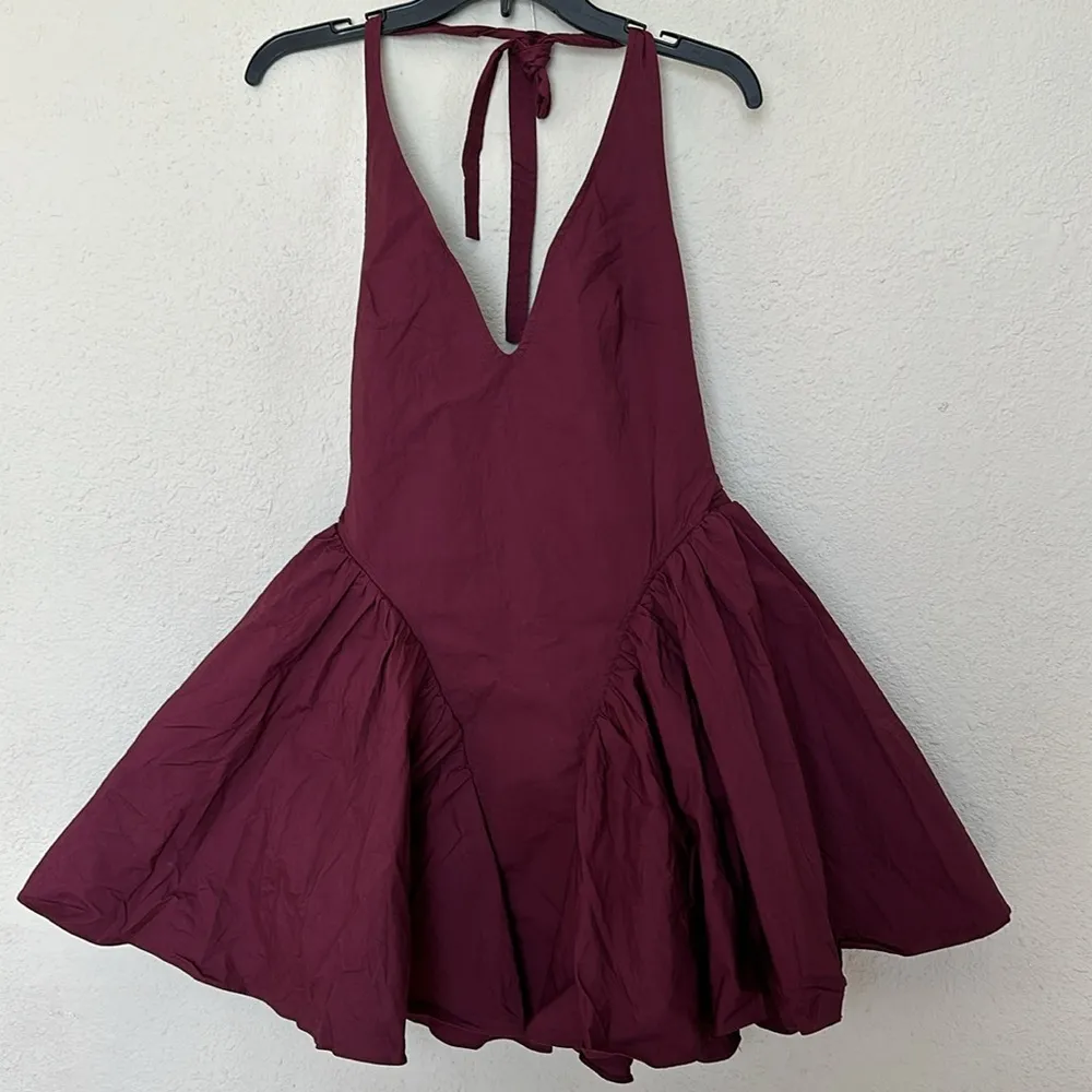 House of CB 'Valentia' Windsor Wine Mini Dress NWT size‎ M - Image 5