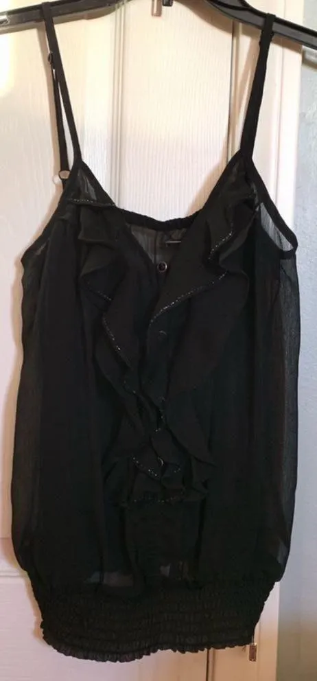 Embellished Ruffle Cami - Image 9