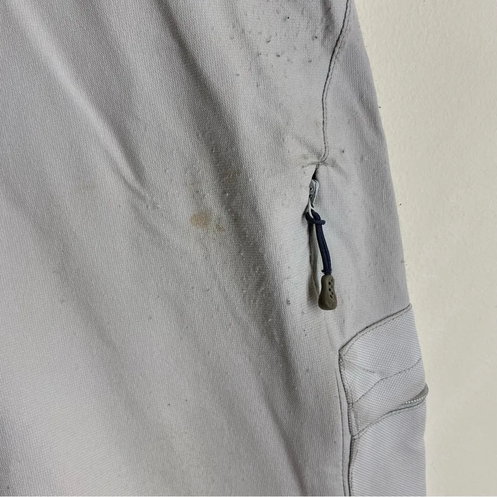 Patagonia Vintage Powderkeg Shell Ski Pants Waterproof White size 8 women’s - Image 10