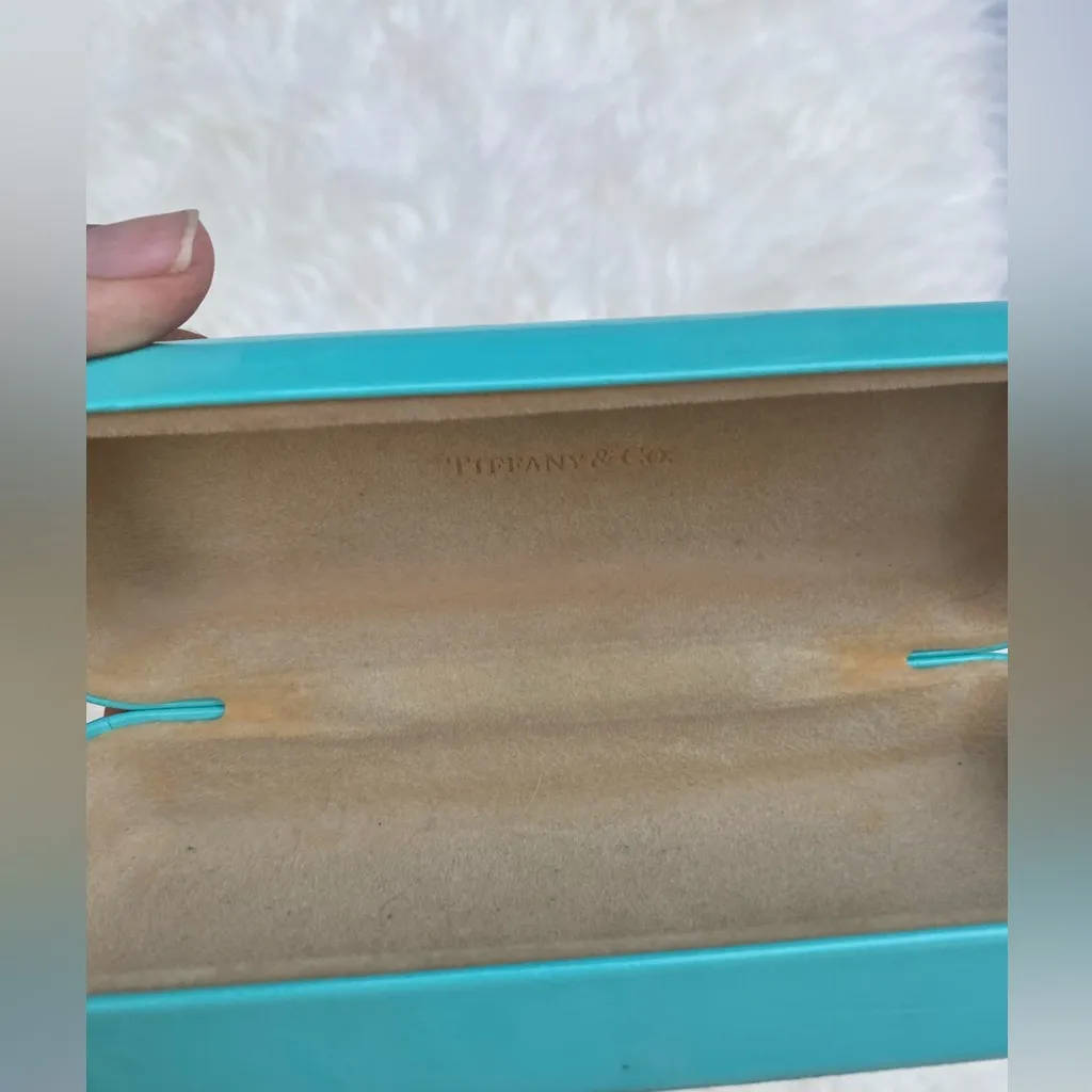 Tiffany and Co Teal Eyewear Case - Image 4