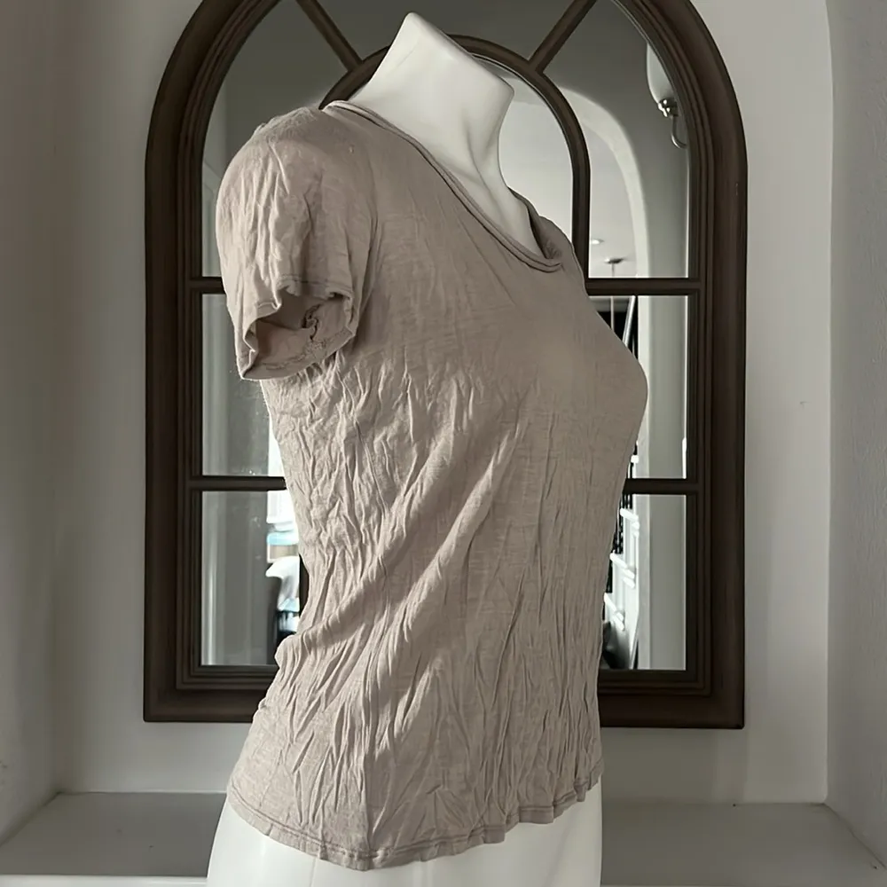 Giorgio Armani Stretch Jersey Short Sleeve Tee Made in Italy Size 48 Retail $354 - Image 4