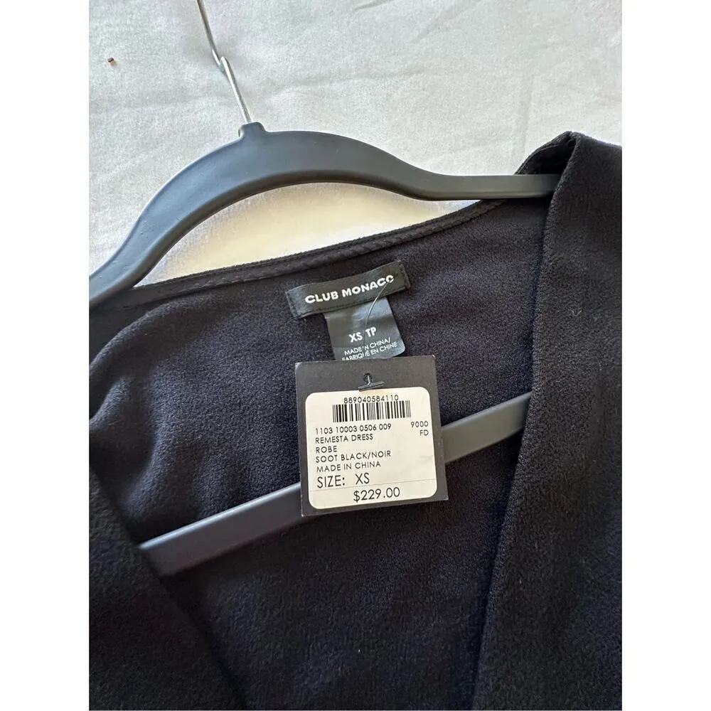 NWT Club Monaco Black Remesta Dress Size XS - Image 4