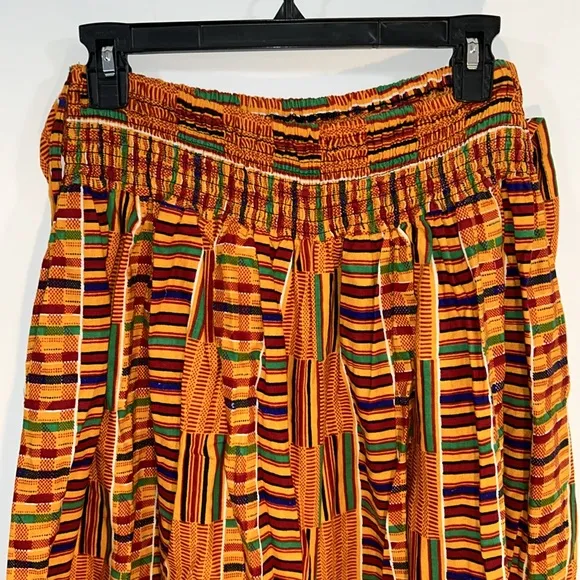 Karan Kente Cloth Culottes (#0521) Size undefined - Image 2