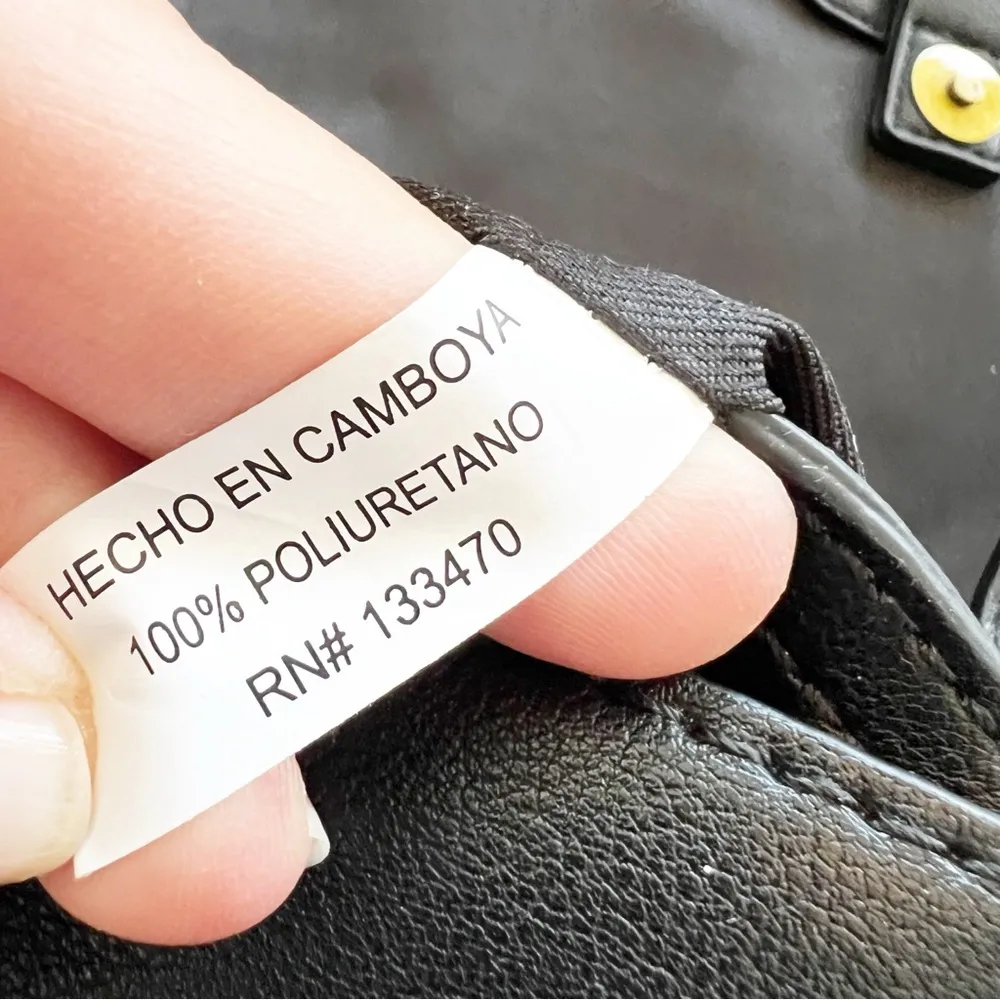 Frye  & Co Vegan Leather Saddlebag Crossbody Black New with Tags Fall Equestrian - Image 11