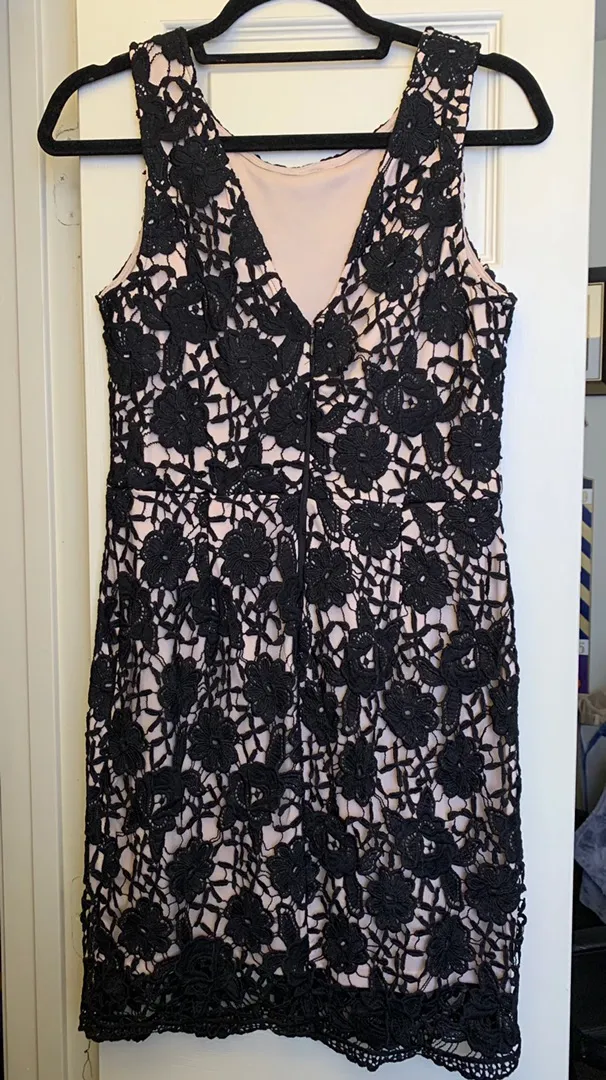 Black Lace Dress - Image 2