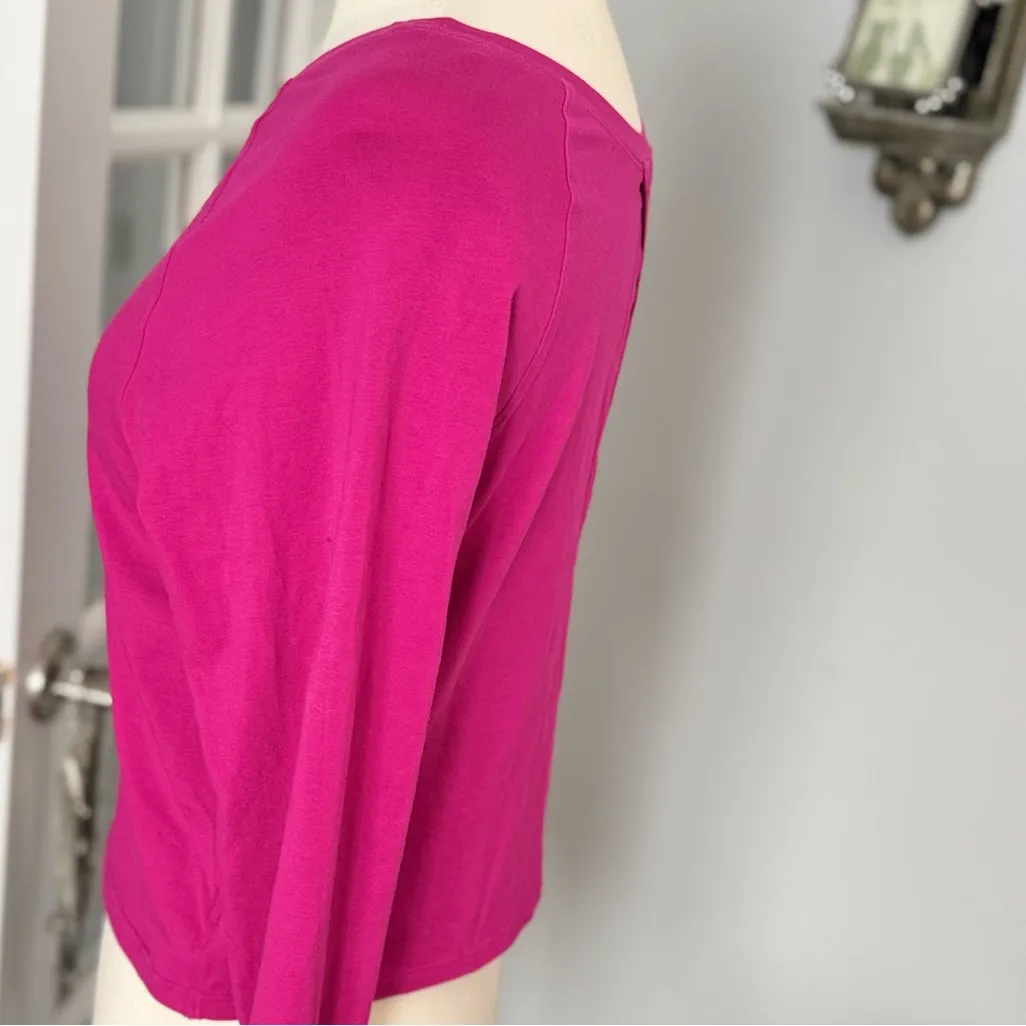 Lululemon LA Keyhole Reversible Long Sleeve Top in Ripened Raspberry - Image 8