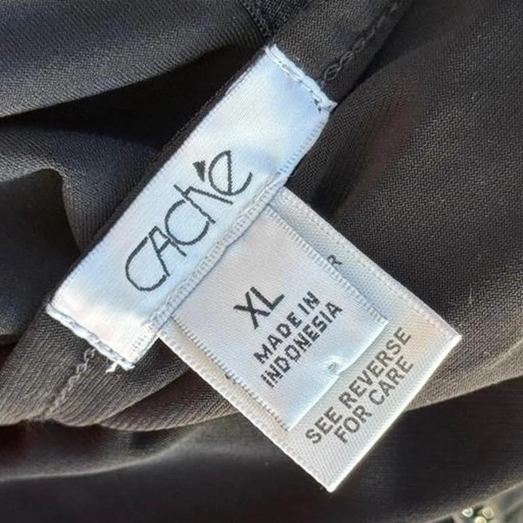 2000s black ruched tank top - Image 4