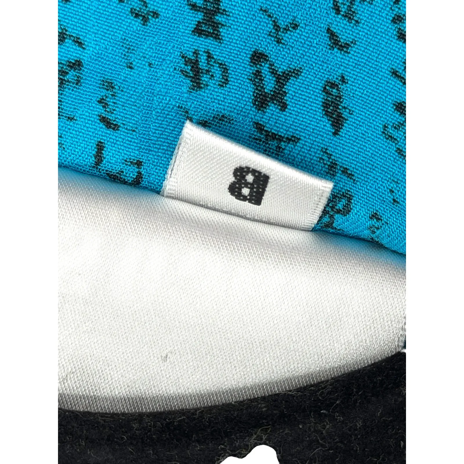 Chico's | S |100% silk Asian-inspired turquoise blouse Mandarin collar top - Image 6