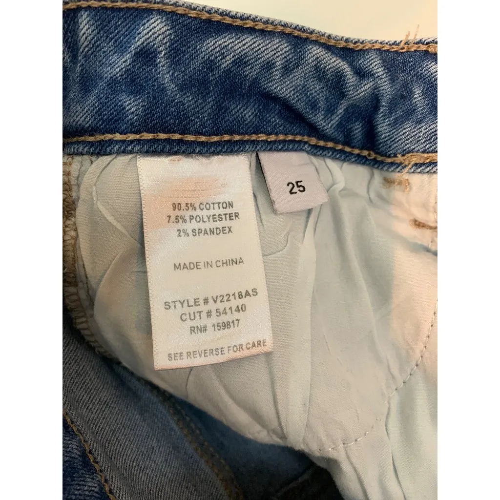 Women's Altar State Blue Ripped Jeans Size 25 - Image 8