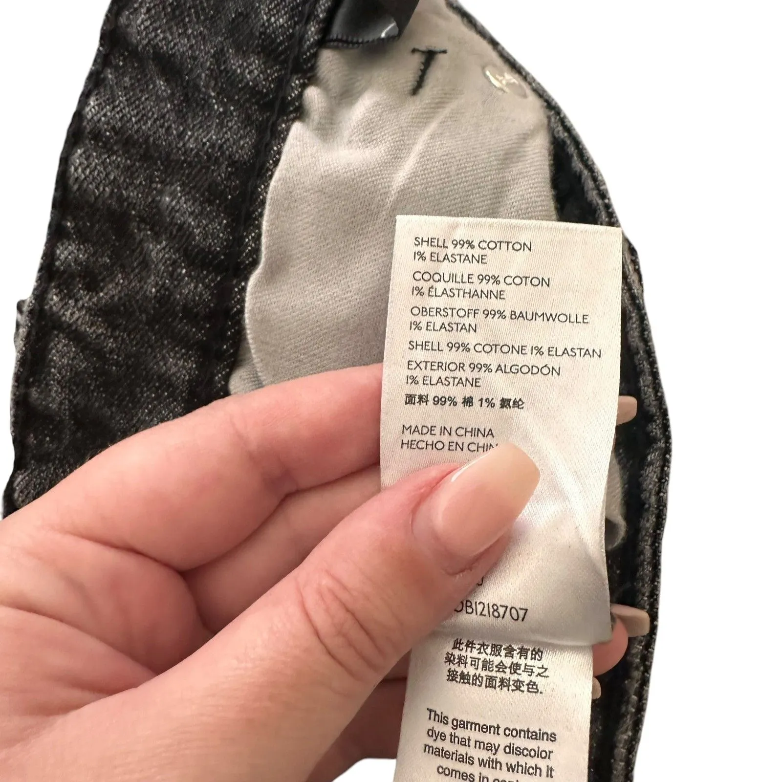 ANTHROPOLOGIE Pilcro Rhinestone Skinny Denim Sz‎ 25 - Image 6