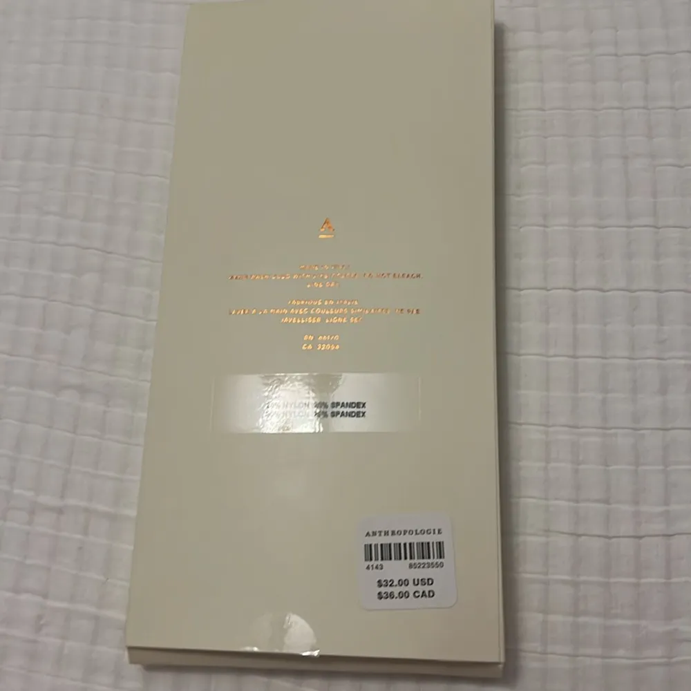 Anthro Black Daisy Lace Tights - Image 3