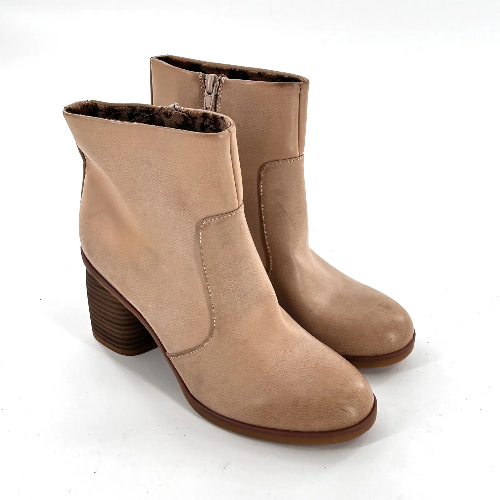 Kork-Ease Tan Ankle Boots - Image 2