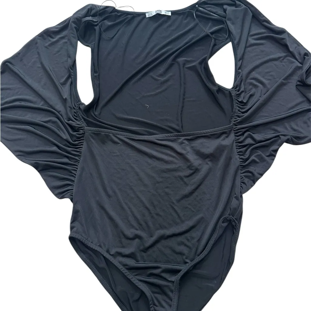 Zara basics black body suit‎ size small - Image 3