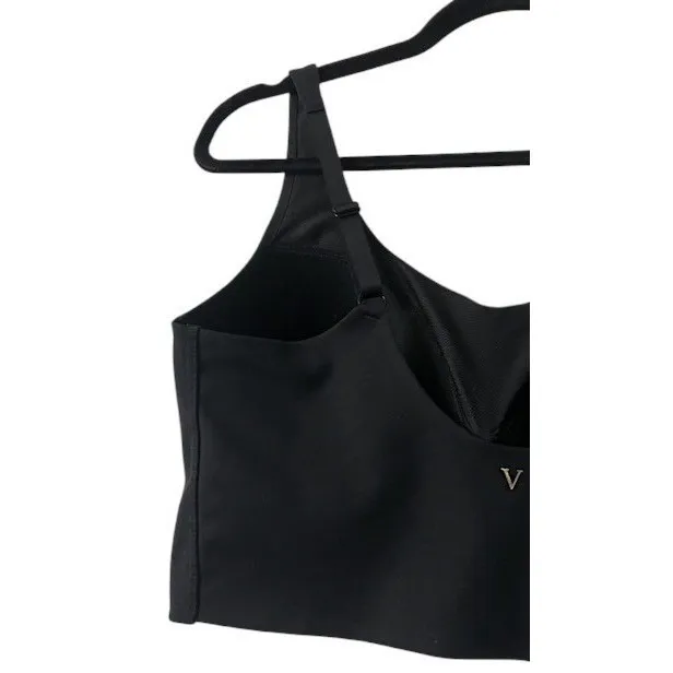 Victorias Secret 38DDD Allegro Supersoft Medium Support Sport‎ Bra Black Mesh - Image 11