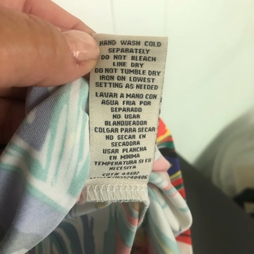 ECI NEW YORK SLEEVELESS BOHO BEADED MULTI BOLD MAXIMILIAN DRESS 10 - Image 8