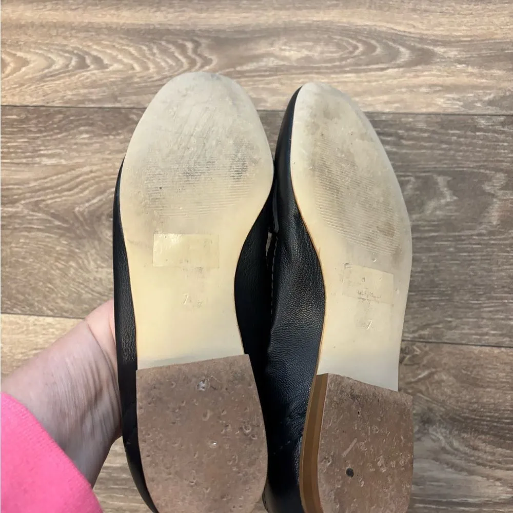 Coach and Four Dana Loafers Women’s Shoes Size 7 Leather Black - Image 5