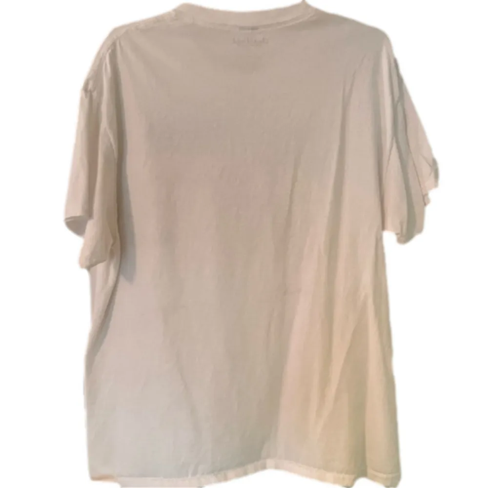 Juniors “Fleurs Du Soleil” White Short Sleeve Graphic Sunflower T - Image 5