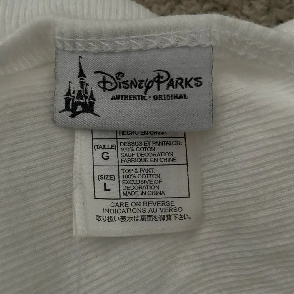 Disney Parks The Nightmare Before Christmas Tank Top Large Women’s White NWT - Image 3