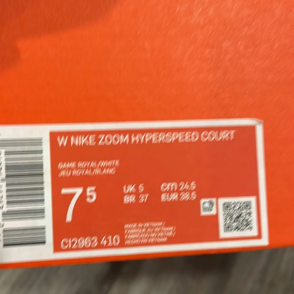 Nike Hypercourt Zoom Blue Women's Athletic - Image 10