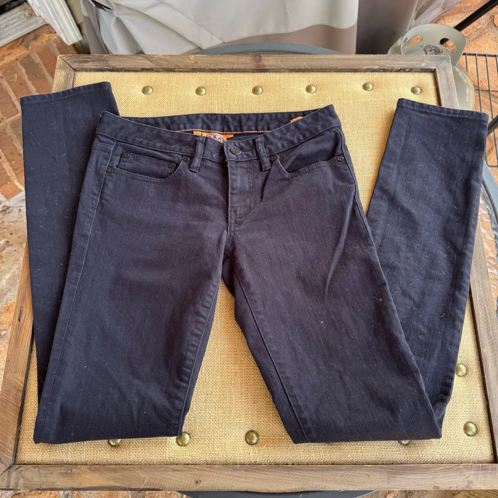 Tory Burch Women's Black Super Skinny Women’s Jeans Size 27 - Image 11