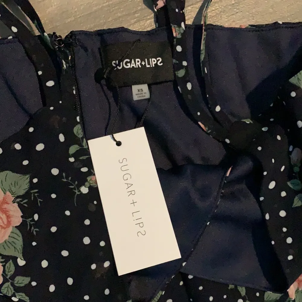 Sugarlips Secret Romance Floral Print Ruffled High-Low Maxi Dress - Image 8