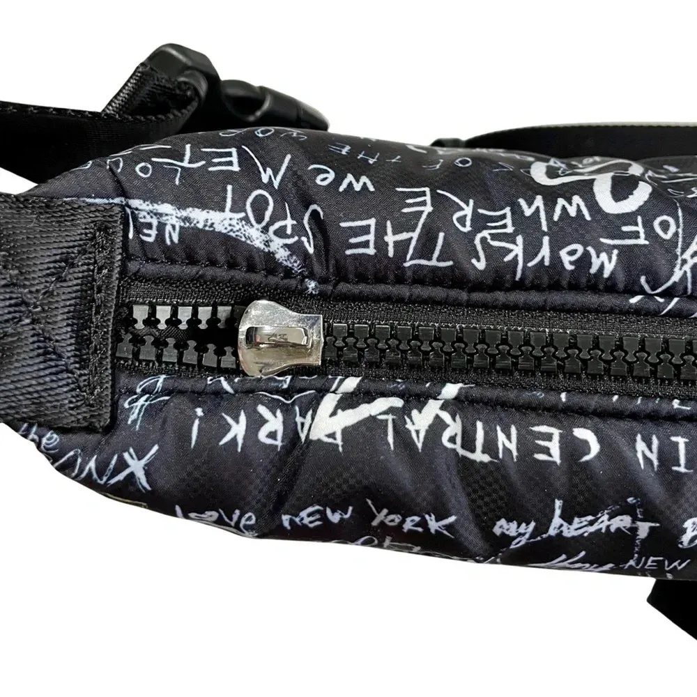 DKNY Graffiti Print Weekender Overnight Duffel Bag - Image 5