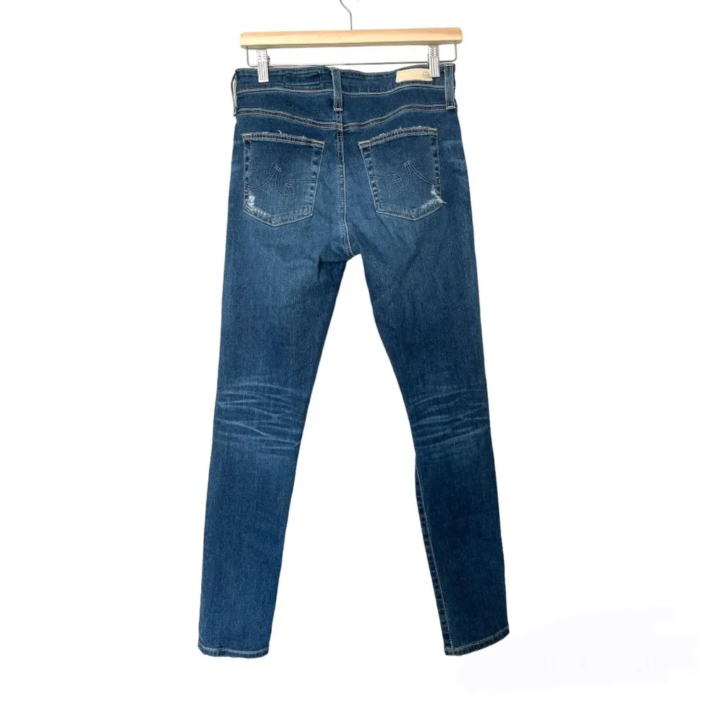 Adriano Goldschmied The Farrah Skinny Ankle High-Rise Ag-ed Denim Jeans Sz 28R - Image 7