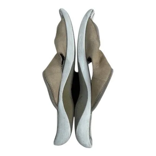 Merrell Palmetto Women Taupe Leather Sandals Size 12 Slide Confort Outdoor - Image 5