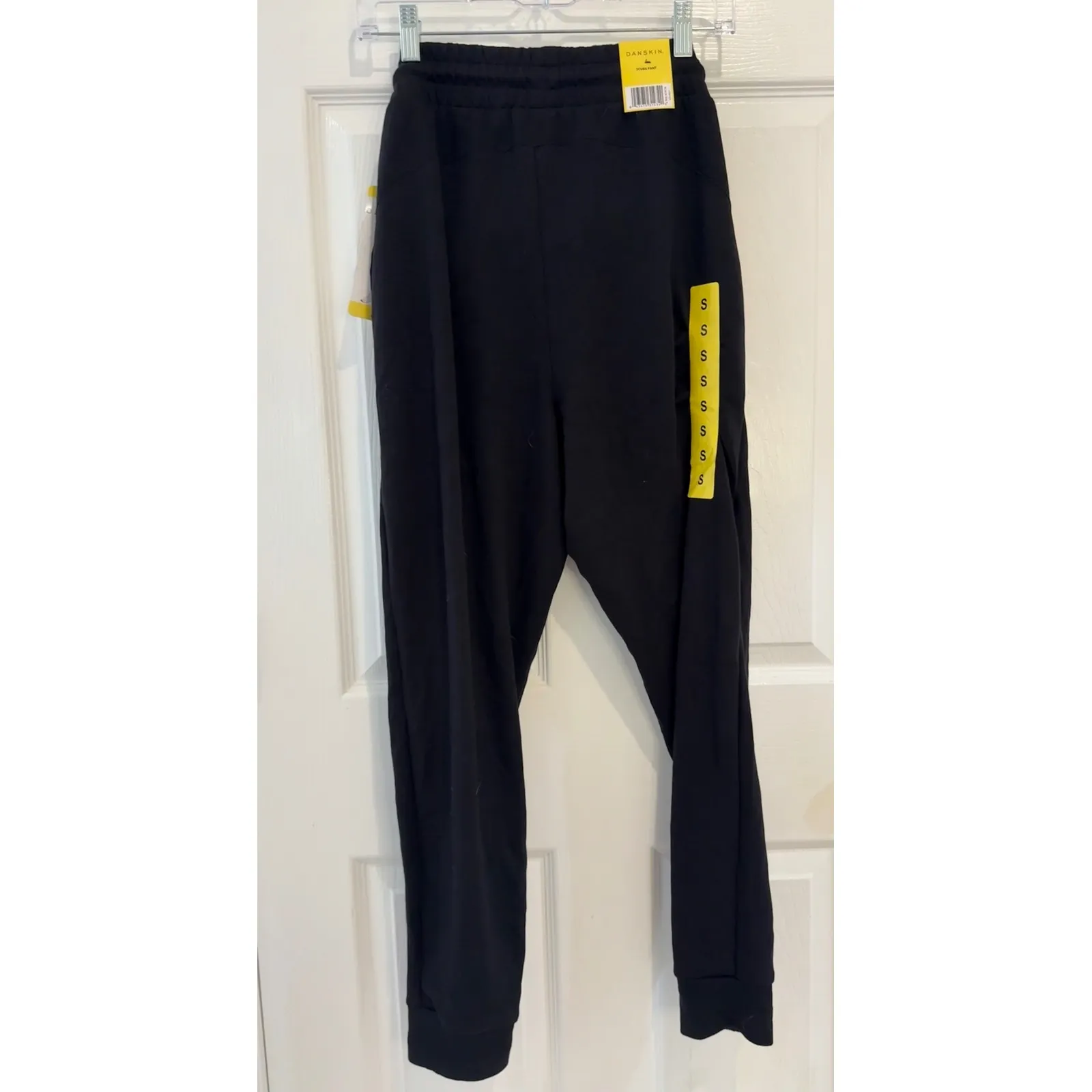 Danskin Joggers Lounge‎ Pants with Pockets Drawstring Waist Black Size S - Image 5