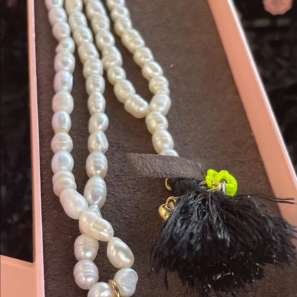 Juicy Couture VINTAGE Freshwater Pearl Necklace - Image 6