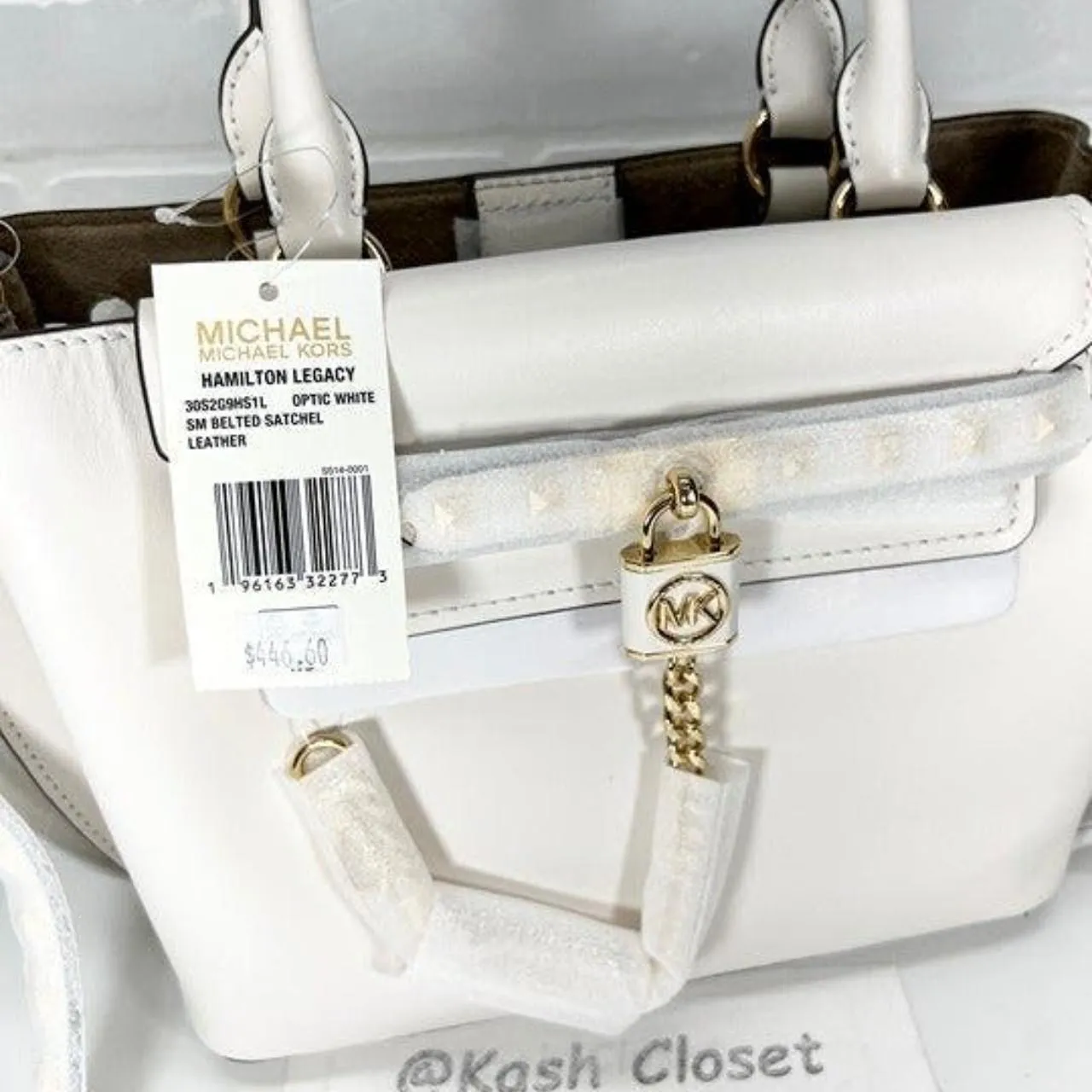 Hamilton Legacy SM Studded Leather Satchel - Image 6