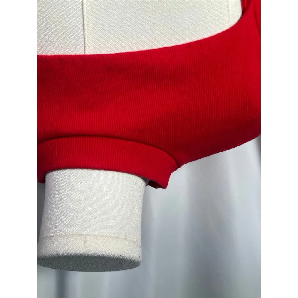 Princess Polly Cathey Long Sleeve Corset Top Red Womens Large Holiday - Image 13