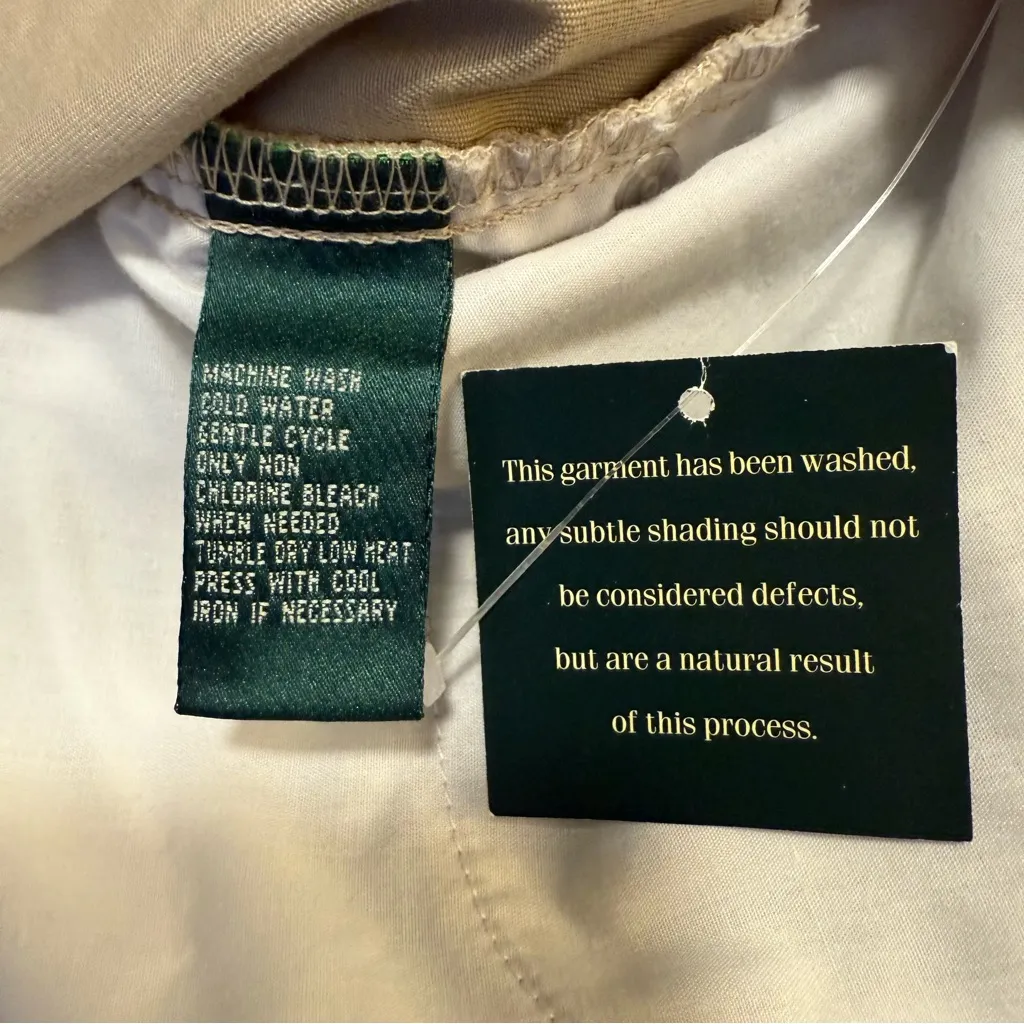 NWT Lauren Ralph Lauren Jeans Co Cropped Khaki Pant - Image 3