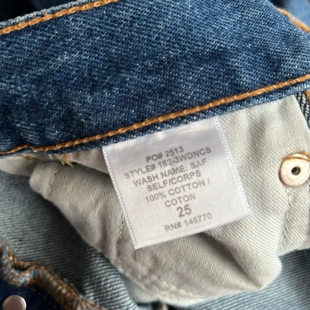 RE/DONE Double Needle Crop Jeans - Saf - Image 3