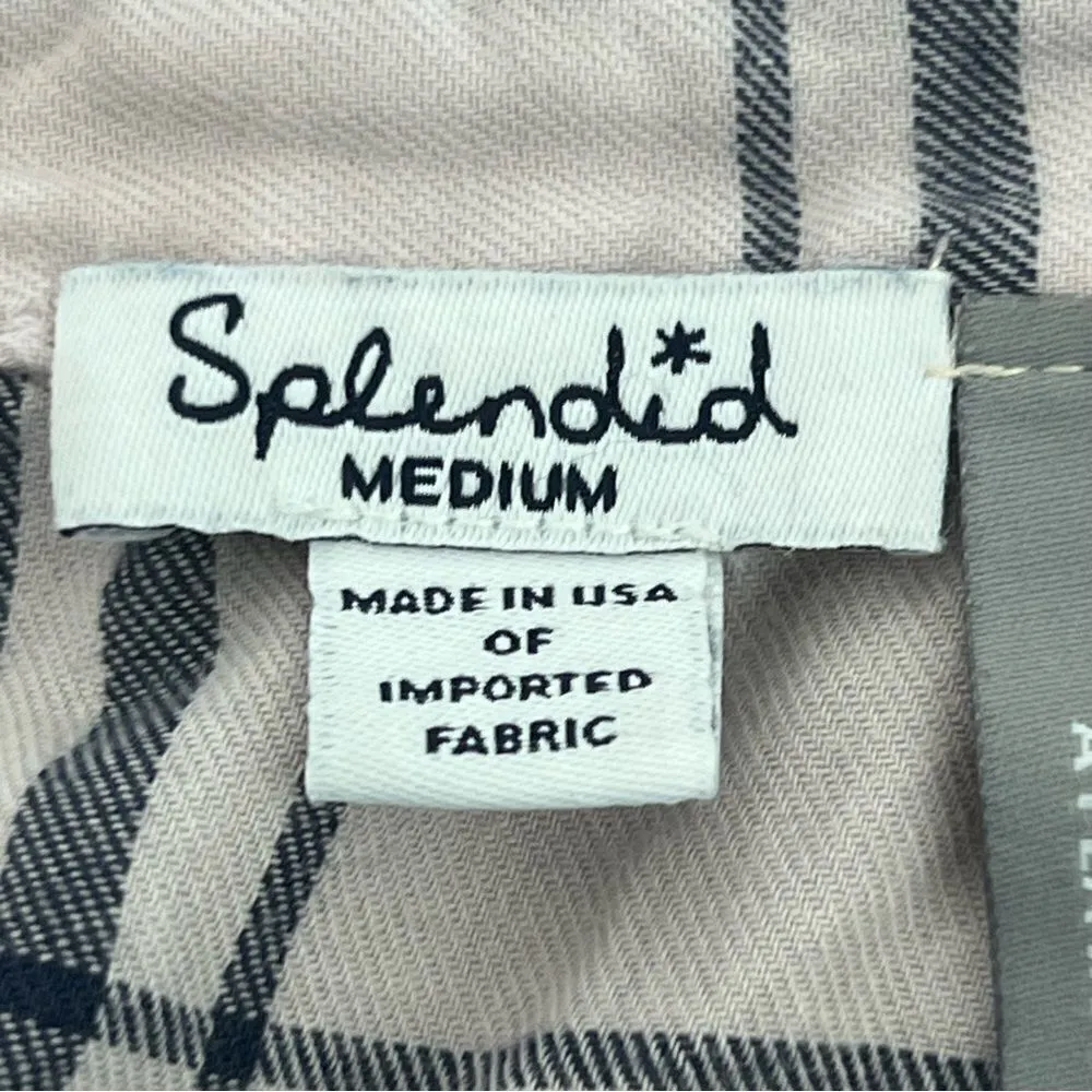 Splendid women’s size medium, long sleeve button up lightweight shirt‎ - Image 3