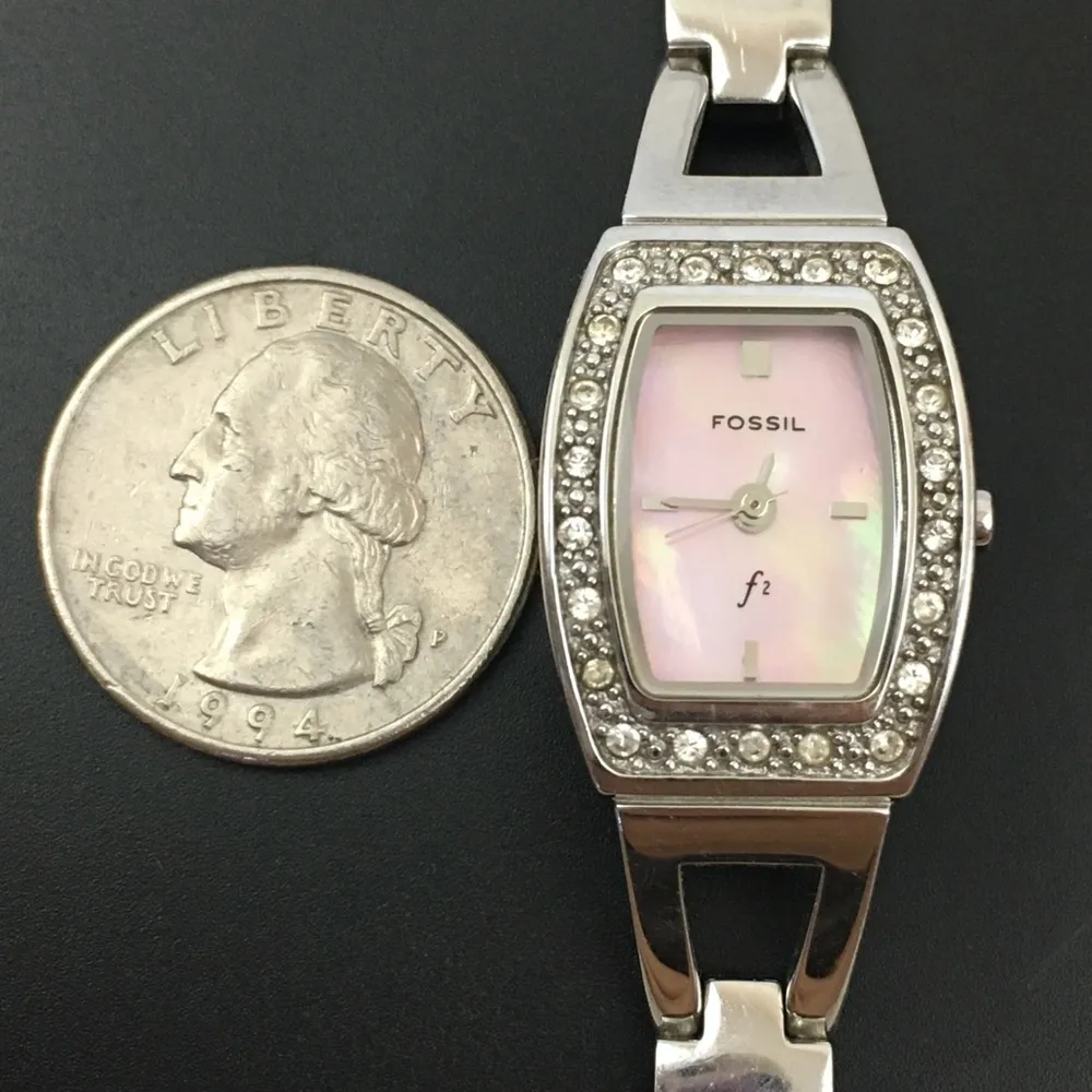 Vintage Fossil Stainless Strap Watch - Image 6