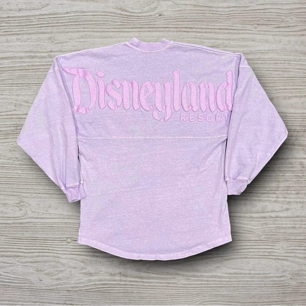 Disneyland Resort Purple Spirit Jersey Printed Long Sleeve Disney Shirt - Image 3