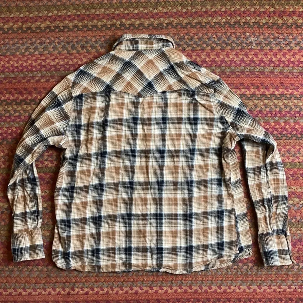 WRANGLER RANCHER PLAID PEARL SNAP - Image 5