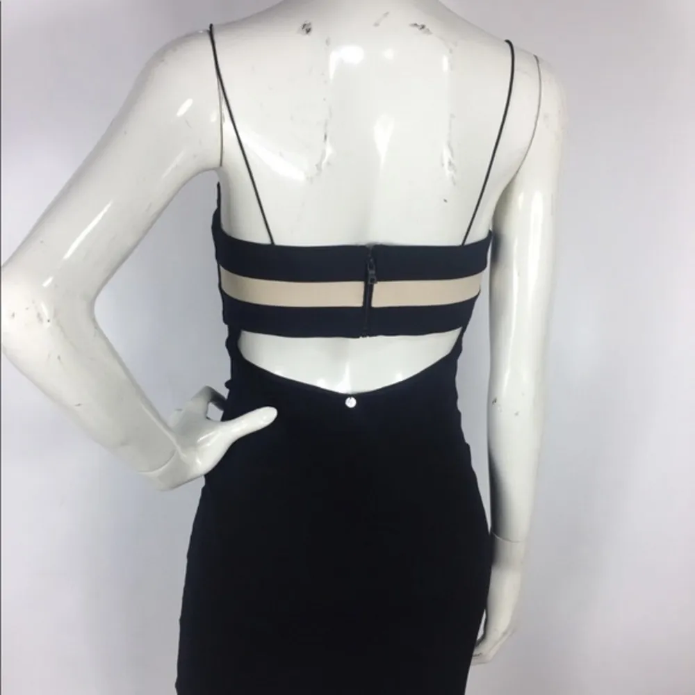 Alice & Olivia Cutout Stretch Mini Dress - Image 7