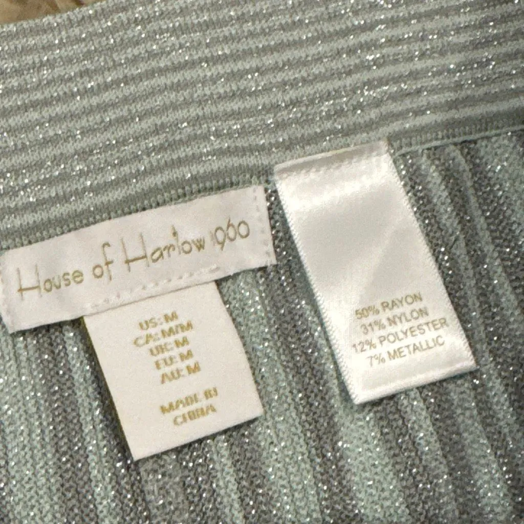 House of Harlow 1960 two piece outfit set size medium NWT Blue - Image 3