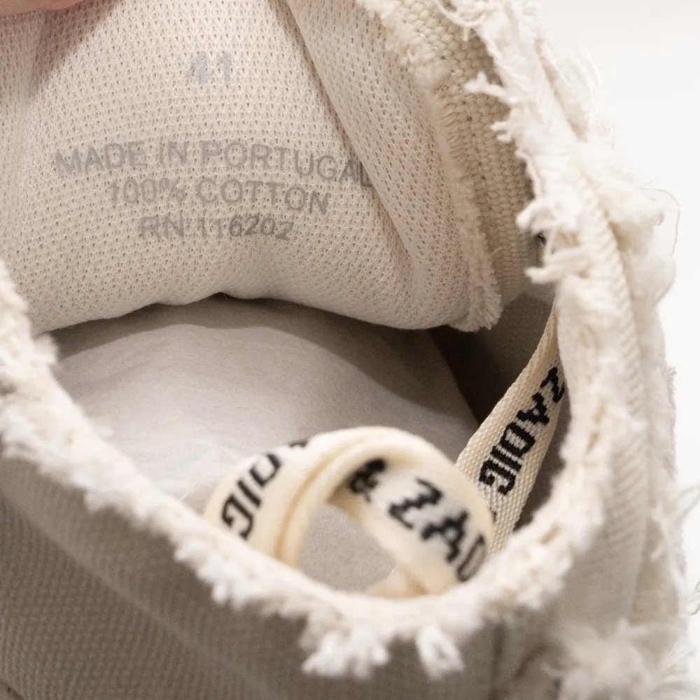 Zadig Voltaire High Flash Canvas Shoes White - Image 14