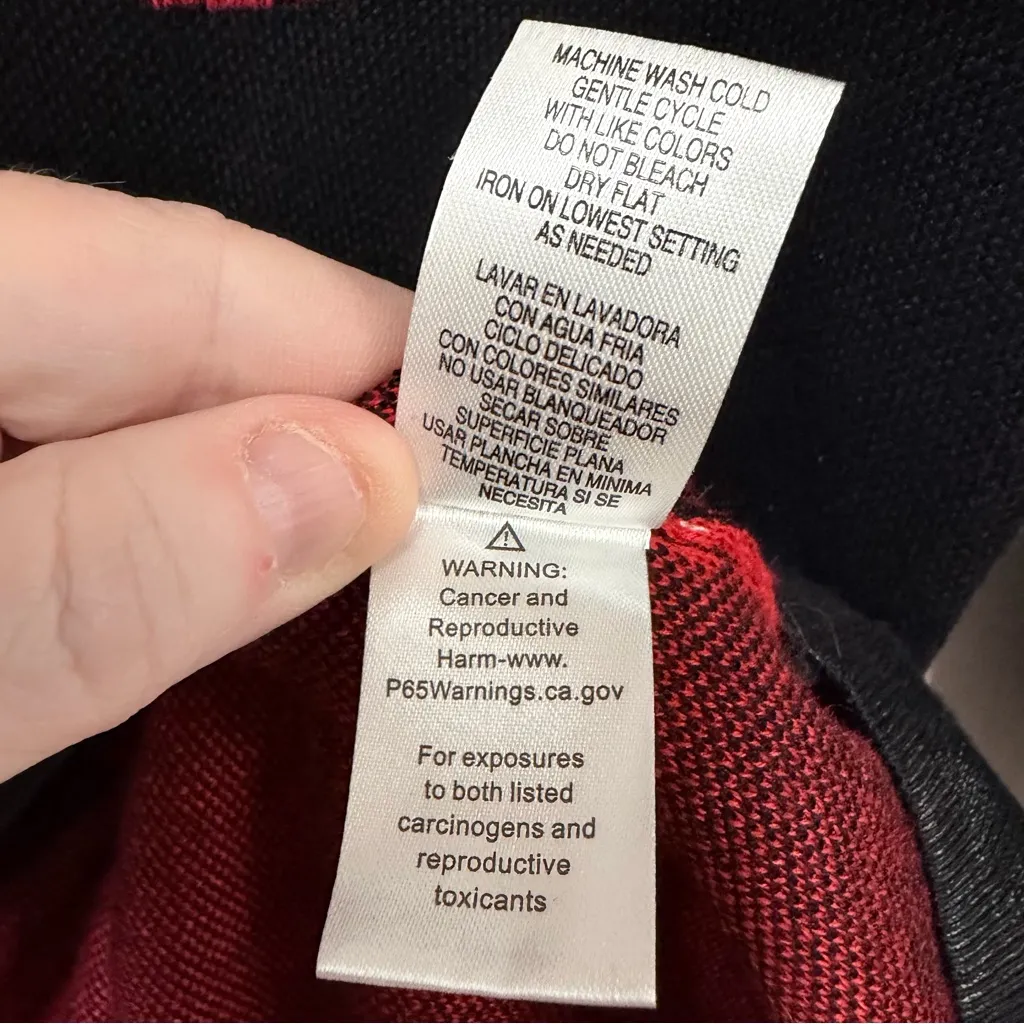 ROBBIE BEE Petite Mockneck Long-Sleeve Love A-Line Sweater Dress Petite Medium - Image 10