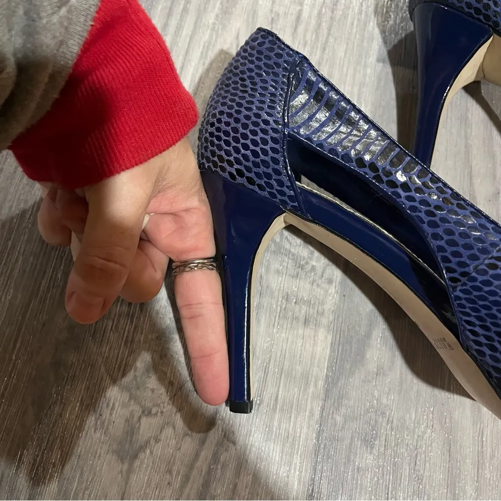 White House Black Market Bluebell High Heels; 8 women’s - Image 6