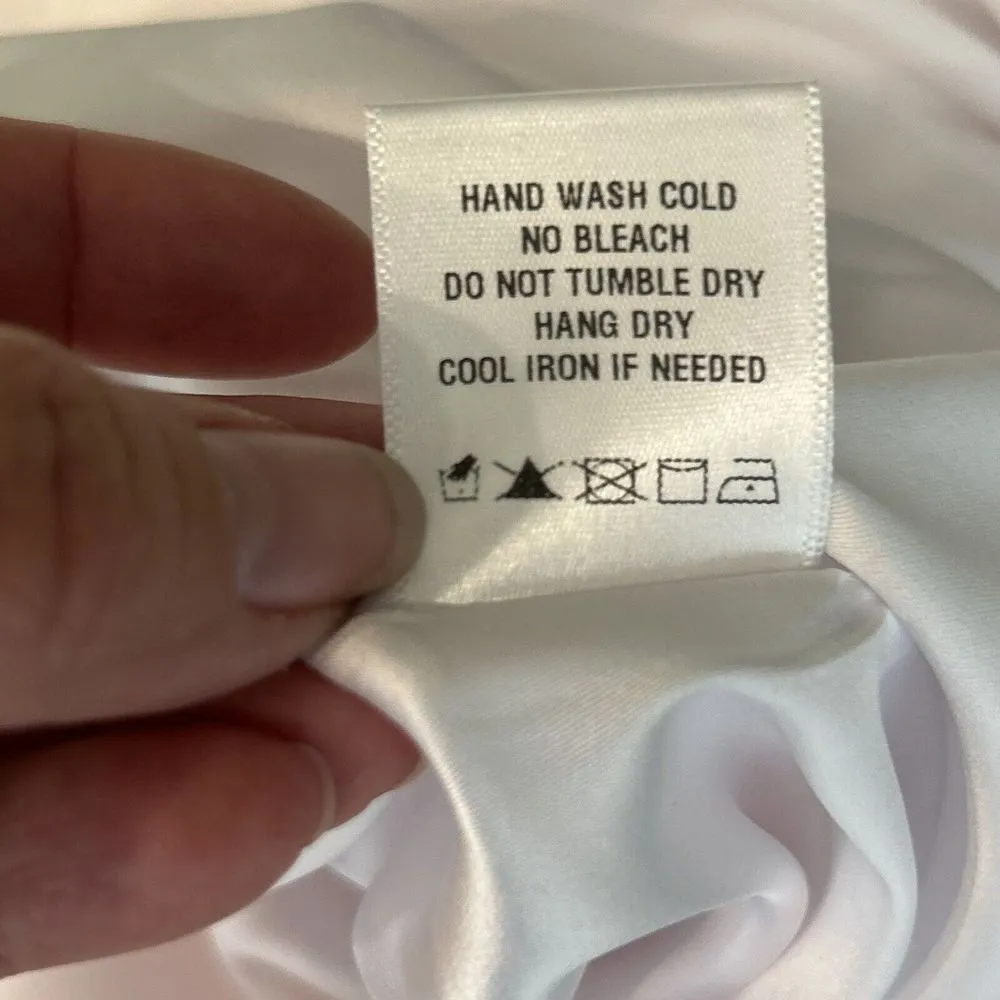 LPA The Label Yellow Pink Ombré Short Sleeve Wrap Maxi Dress 530 Sz M REVOLVE - Image 9