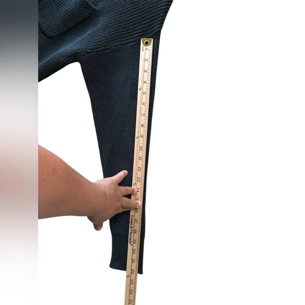 FLX Green Knit Sweater,Size Medium - Image 6