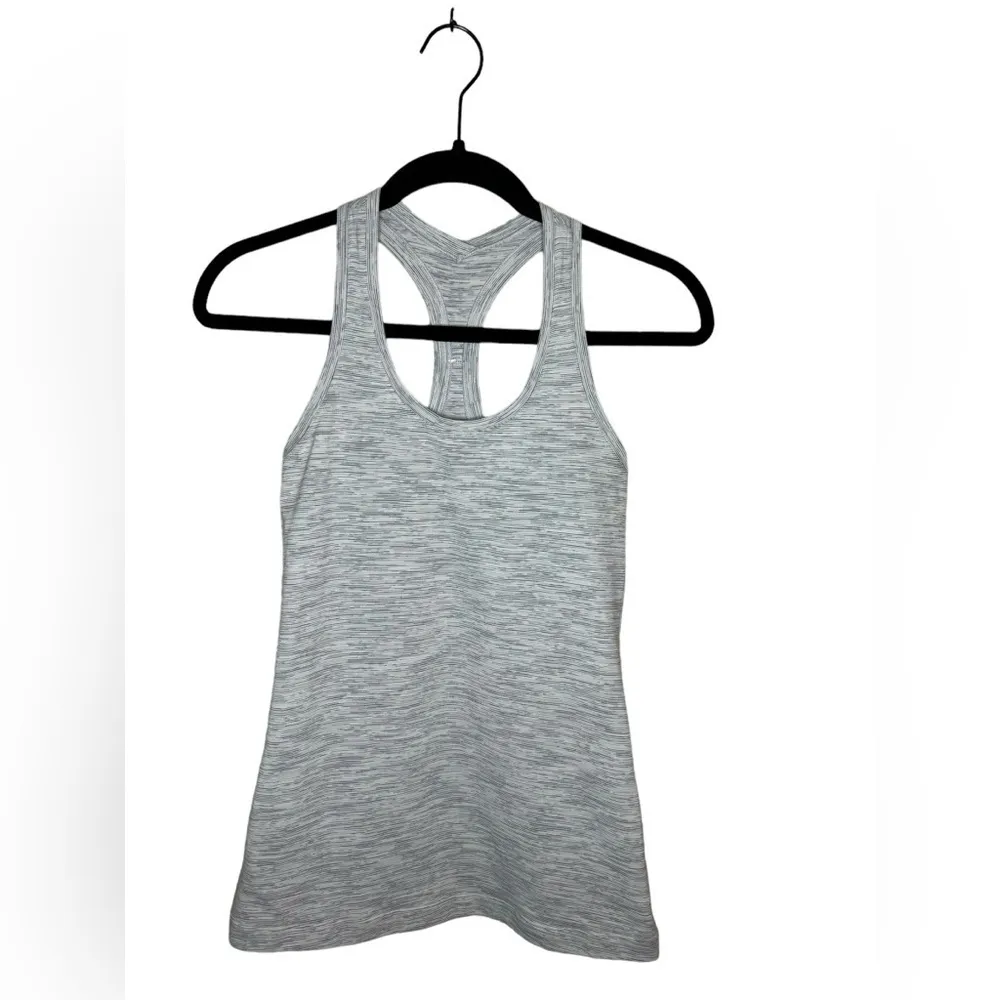 Lululemon Cool Racerback Tank  Tank Size 4 Wee Are From Space Nimbus Battleship - Image 3