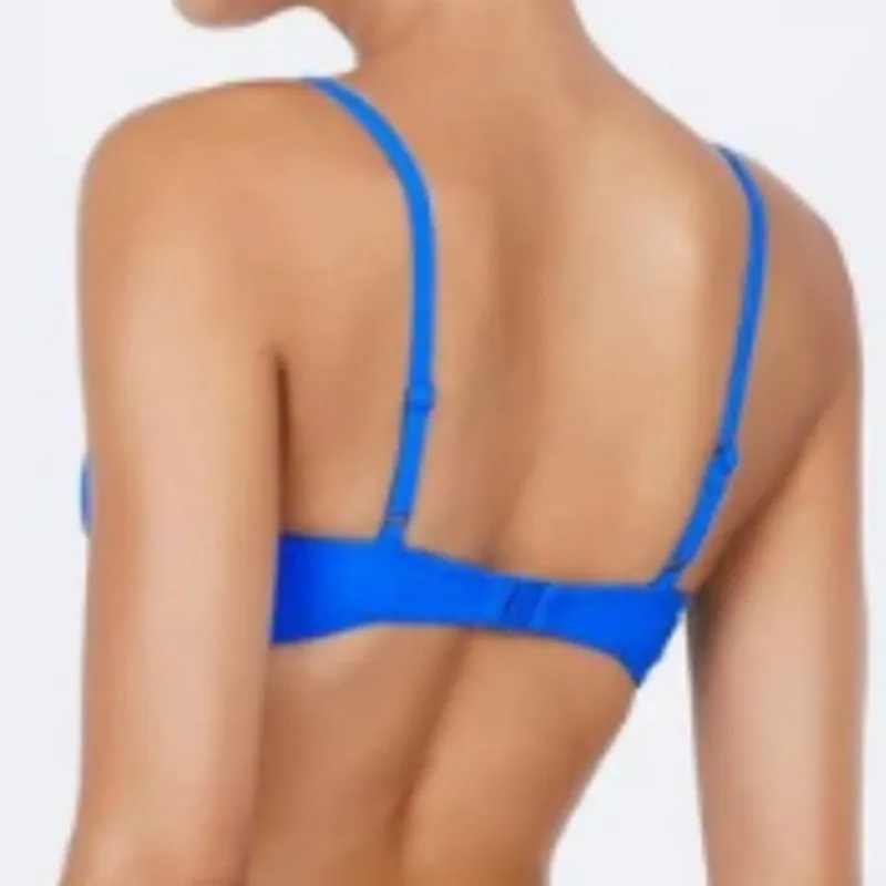 Triangl Maci-Arles Rib Blue bikini top size S - Image 3