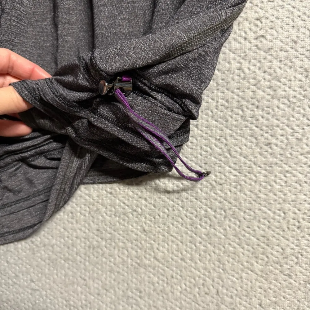 Lululemon Run: Back On Track Tank Top in Purple Grey Size 8 EUC - Image 5